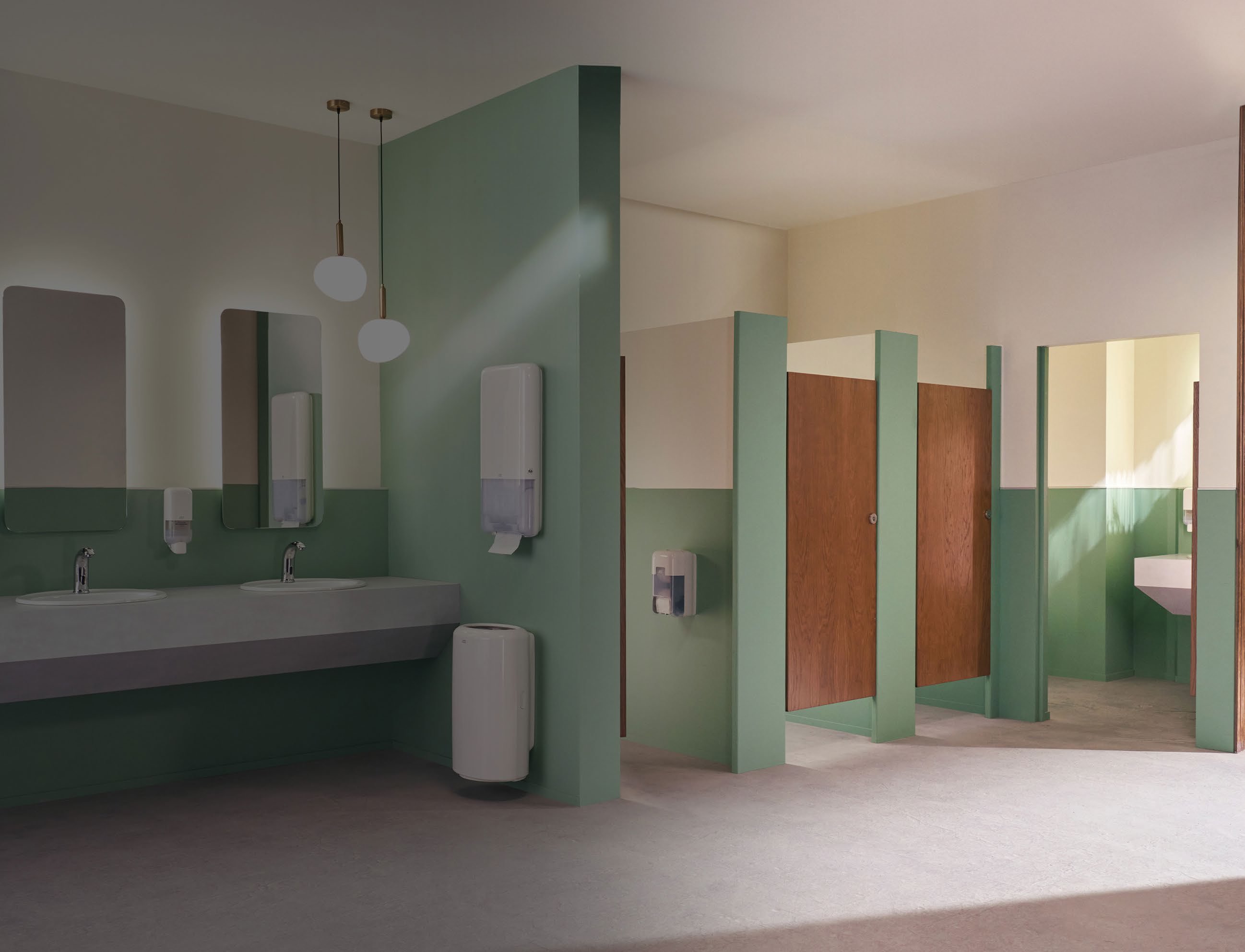 Baño público inclusivo